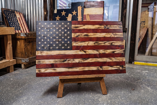 "Rustic Traditional" Flag